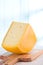 Block of edam cheese