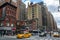 Block of historic buildings at 600-618 8th Avenue in Midtown neighborhood of Manhattan, New York City