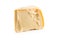 Block of italian parmesan cheese