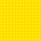 Block yellow plastic toys seamless pattern.Constructor. Vector cartoon illustration