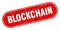 blockchain sign. blockchain grunge stamp.