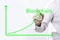 Blockchain Text With Businessman Hand Point On Virtual Graph Green line