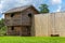 A blockhouse fortification at Fort King National Historic Landmark - Ocala, Florida, USA