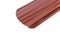 Blockhouse rails for fence colored colorful metal profile elements isolated