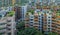 Blocks of flats in the Zigong city