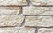 Blocks from a natural finishing stone. Quartz stone texture for room decor. Background of rough stone