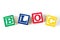 Blog - Alphabet Baby Blocks on white