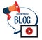 Blog and blogger social media design