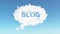 Blog through a cloud