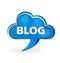 Blog cloud speech symbol