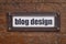 Blog design file label