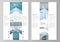 Blog graphic business templates. Page website design template, easy editable abstract vector layout. Minimalistic