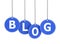 Blog Word On Hanged Tags