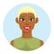 Blonde African American Woman Avatar