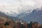 Blons and Rothorn from village St. Gerold