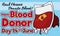 Blood Bag with Cloak like Hero for Blood Donor Day, Vector Illustration