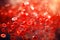 Blood cells close up leukocytes and erythrocytes in abstract background with copy space.