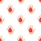 Blood Donation Concept Seamless Pattern