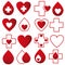 Blood donation - vector