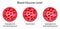 Blood Glucose Levels. normal level, hyperglycemia , hypoglycemia, sugar test. vector diagram