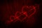 blood heart texture background