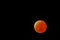Blood moon lunar eclipse
