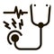 blood pressure measuring icon Vector Glyph Illustration