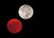 Blood red Supermoon that gradually turned into Silver on 14 November, 2016 at Bahrain