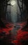 Blood Red Waters: A Haunting Journey Through the Dark Forest Str