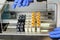 Blood research,Scientist hand holding test tube with blood in laboratory