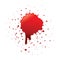 blood spatter. Vector illustration decorative design