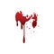 blood spatter. Vector illustration decorative design