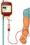 Blood transfusions patient
