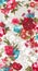 Blooming Botanical flowers soft and gentle seamless pattern on vector repeat design for fashion, fabric, wallpaper and all prints
