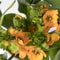 The Blooming yellow Ornithogalum Dubium on a white background