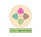 blossom lotus flower. icon or logos for company or product. illustration image. logo design. artwork design.