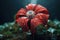 Blossom rafflesia flower. Generative AI