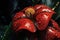 Blossom rafflesia flower. Generative AI