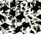 Blots camo seamless background. Urban monochrome pattern of paint splashes spots. Vector hand drawn camouflage print