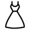 Blouse, camisole Isolated Vector icon which can easily modify or edit