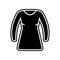 blouse clothing woman icon. Element of clothes for mobile concept and web apps icon. Glyph, flat icon for website design and