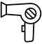 Blow dryer, hair dryer Isolated Vector Icon That can be easily edited in any size or modified. Blow dryer, hair dryer Isolated