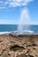 Blow holes at Gnaraloo Station, Western Australia