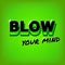 Blow your mind slogan illustration