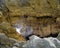 Blowhole The Pancake Rocks at Punakaiki, Greymouth, West Coast, South Island, New Zealand