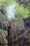 Blowhole at Pancake Rocks. Punakaiki. New Zealand