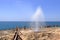 Blowholes at Al Mughsail Salalah, Sultanate of Oman