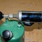 Blowtorch, general view. Blowtorch a with a green tank