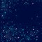 Blue abstract background designed with stars and sparkles