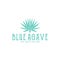 Blue agave. Logo